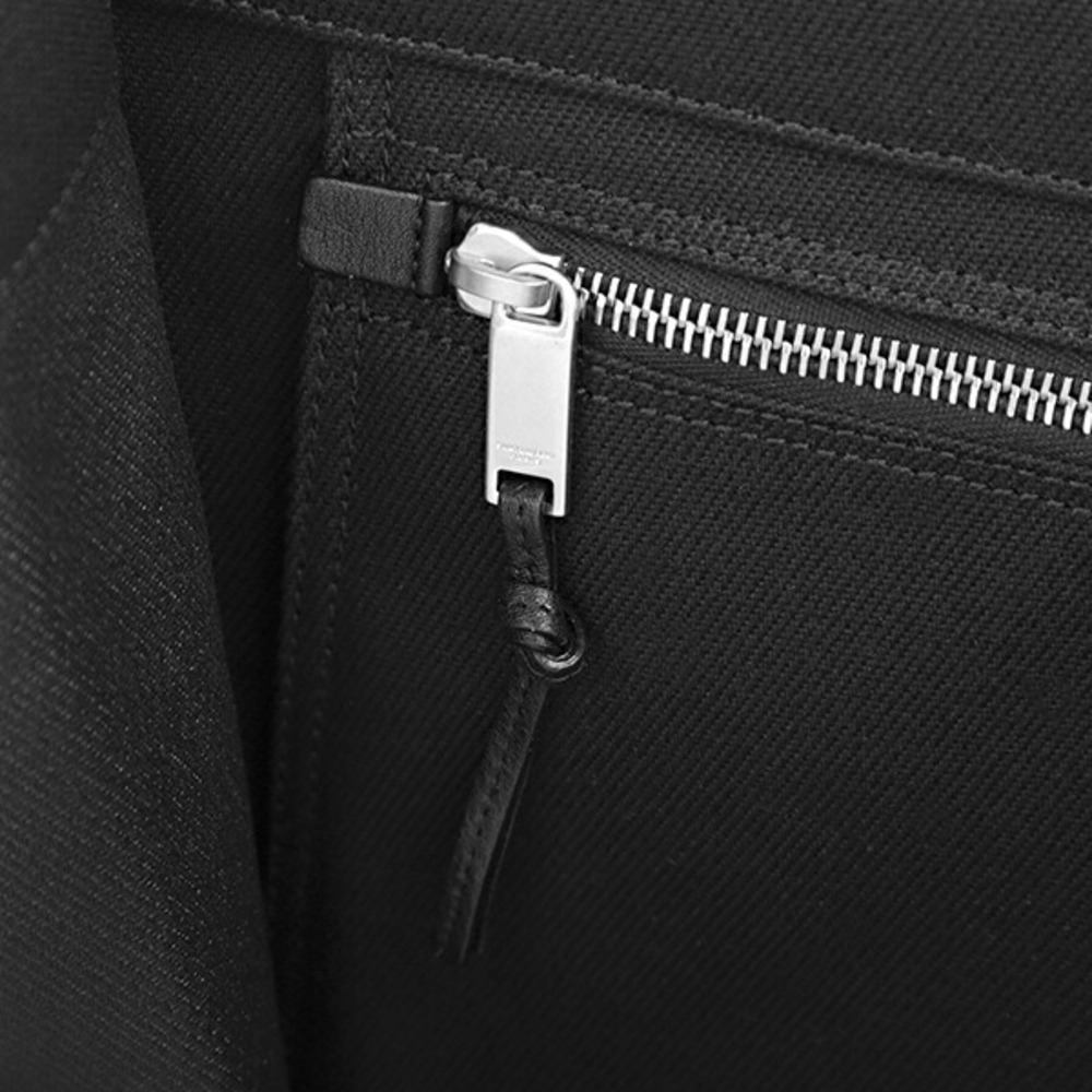 Saint Laurent Tote Bag Shopping Black - Picture 9 of 9